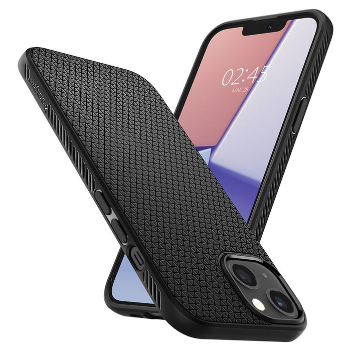 Spigen Liquid Air iPhone 13 Case - Matte Black