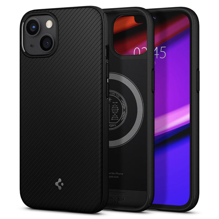 Spigen Mag Armor Case with MagSafe for iPhone 13 - Matte Black