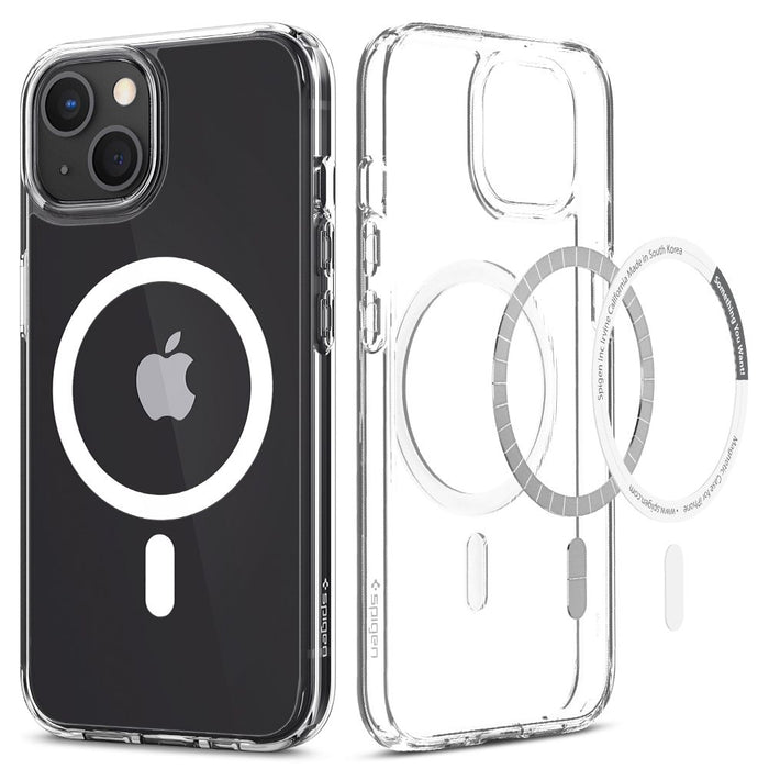 Spigen Ultra Hybrid Mag Case with MagSafe for iPhone 13 - White