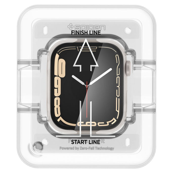 Spigen ProFlex EZ Fit Hybrid Glass for Apple Watch 7 / 8 (45 mm) - 2 pcs.
