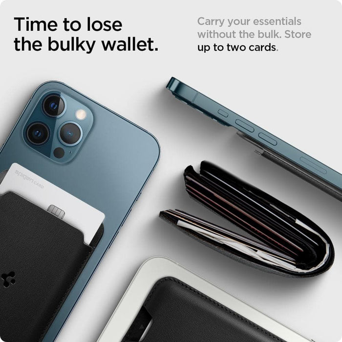 Spigen Valentinus Magnetic Wallet with MagSafe - Black