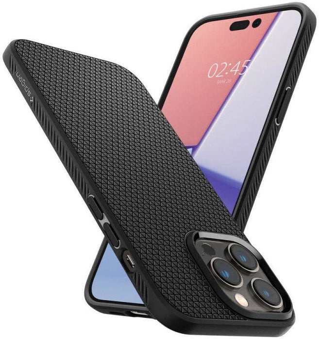 Spigen Liquid Air Case for iPhone 14 Pro Max - Matte Black