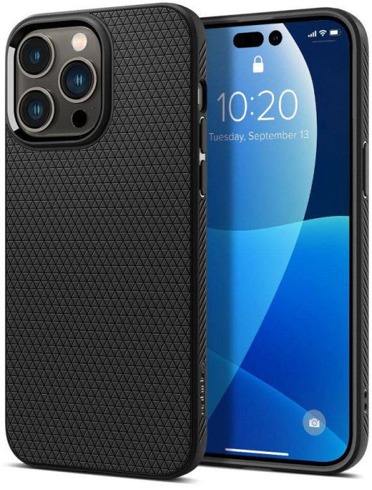 Spigen Liquid Air Case for iPhone 14 Pro Max - Matte Black