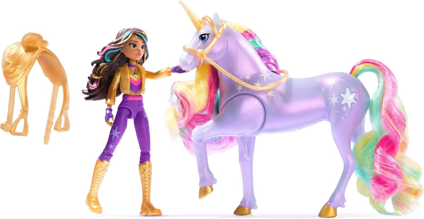 Doll Spin Master SOPHIA Y WILDSTAR MAGIC LIGHT Academia Unicornio (4 Units)