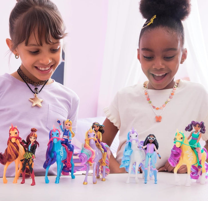 Doll Spin Master SOPHIA Y WILDSTAR MAGIC LIGHT Academia Unicornio (4 Units)