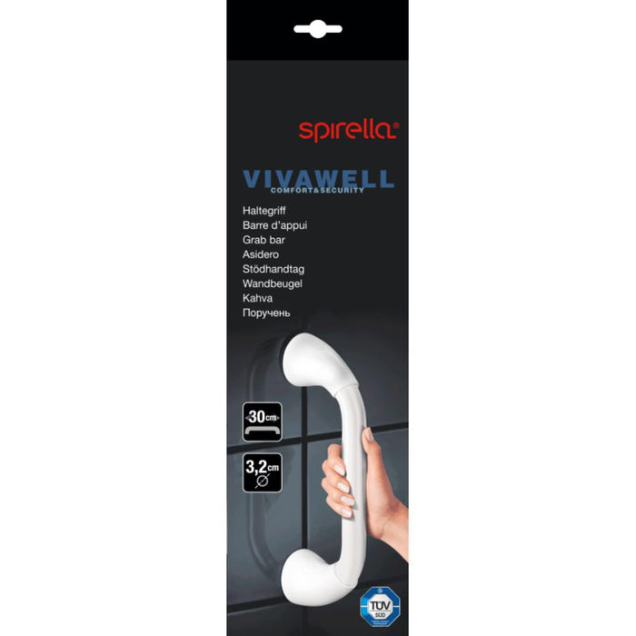BATHROOM GRIP 30 CM PROF WHITE