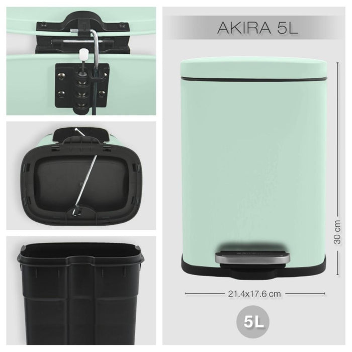 BATHROOM BASKET 5 L AKIRA