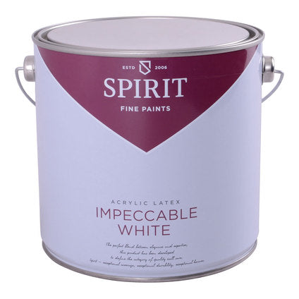FLAWLESS WHITE SPIRIT LATEX PAINT