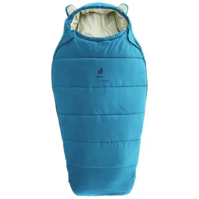 Śpiwór dziecięcy Deuter Little Star (95 – 130 cm) - wave/bone - Sleeping bagsKEM-SPI<<<CampingKEM<<<ActionPL