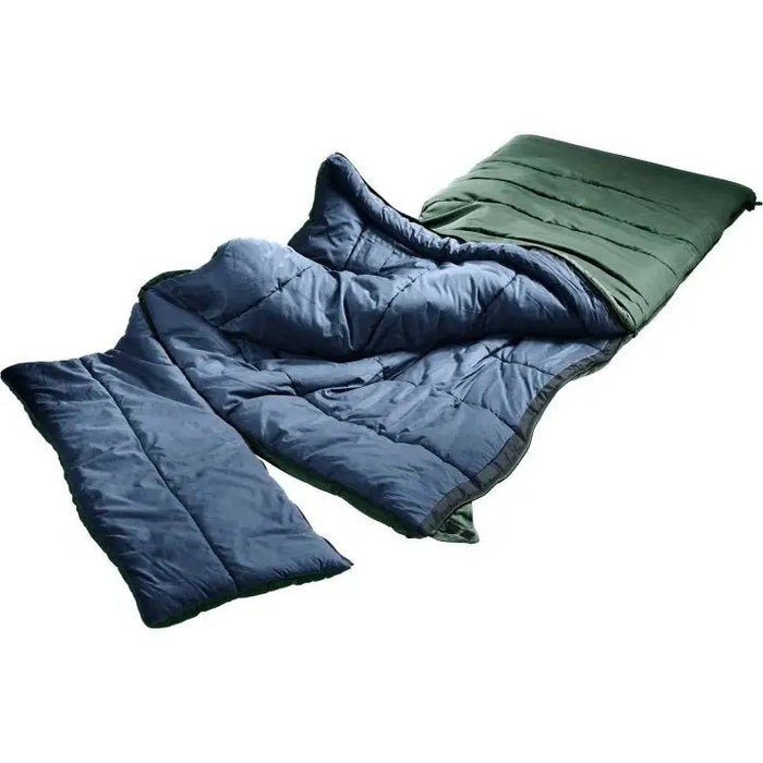 Śpiwór syntetyczny Deuter Orbit SQ -5 (200 cm) prawy - ivy/ink - Sleeping bagsKEM-SPI<<<CampingKEM<<<ActionPL