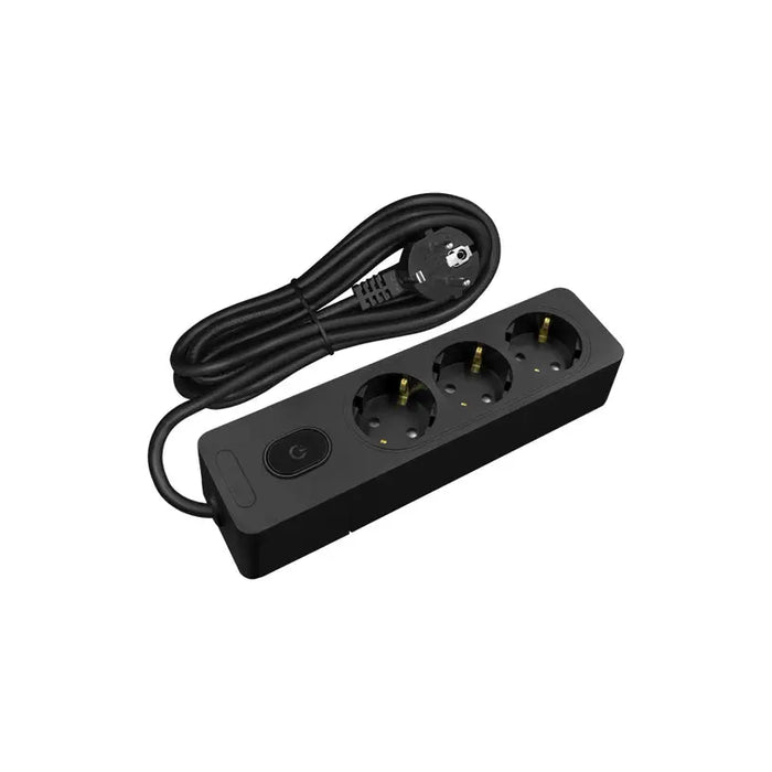 SPLITTER 3 SOCKETS AND 5M CABLE BLACK WITH SONEX KEY - Разклонители и