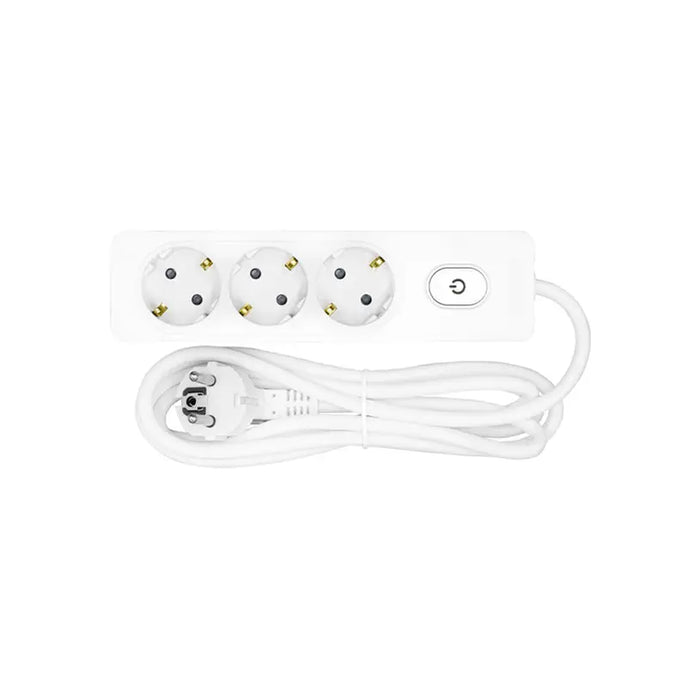 SPLITTER 3 SOCKETS AND 5M CABLE WHITE WITH SONEX KEY - Разклонители и