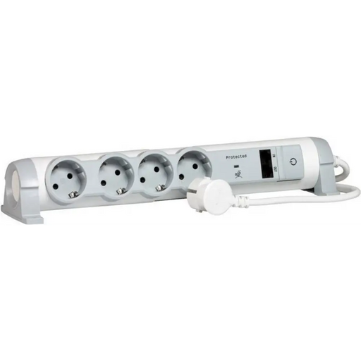 Splitter Legrand 694664 4x2P + E RJ45x2 with cable 1.5m with lightning protection - Разклонители<<<Аксесоари за