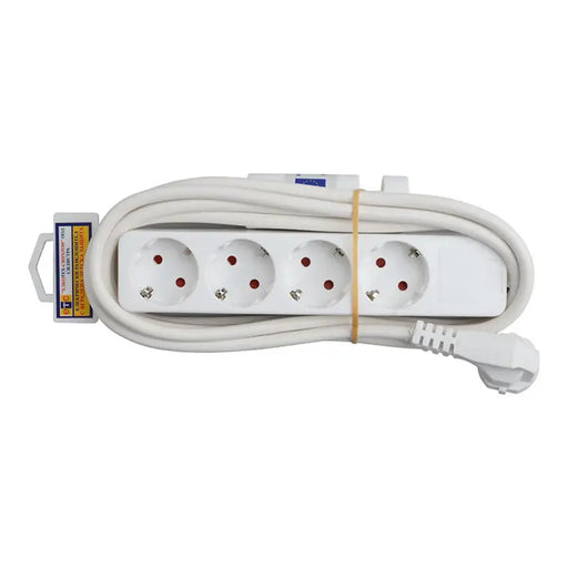 SPLITTER WITH CABLE ETC 4 SOCKETS 3M IMP 74031 - Разклонители и адаптери<<<Електроматериали<<<Praktiker&&&Разклонители