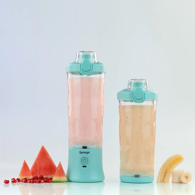 Sponge Cordless cup blender 0.6l Turquoise