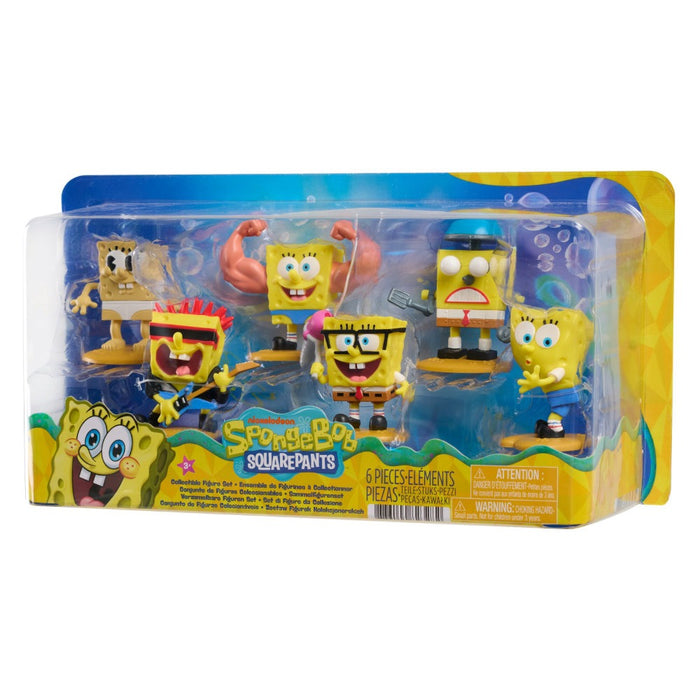 SpongeBob Figures 6 pieces