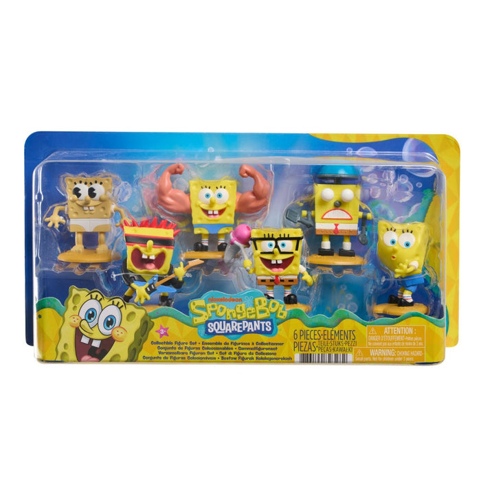 SpongeBob Figures 6 pieces