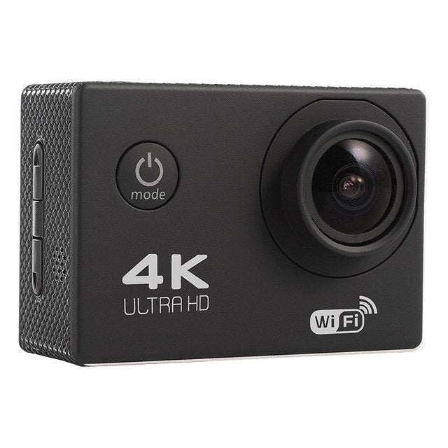 Sports Action Camera Furibee F60B accessories 4K, WiFi, 2.0 incha LCD, UHD, 8MP, 1080P / 30fps, Waterproof