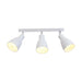 SPOT LINEAR 3XE27 WHITE IZOLA LIGHTEX - Спотове<<<Вътрешно осветление<<<Мебели и