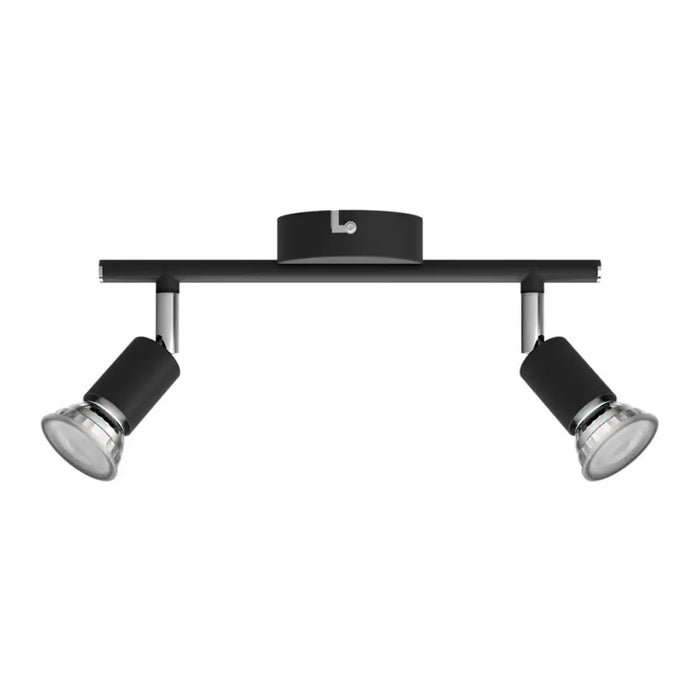 Spotlight Philips limbali Black GU10 (2 Units) - Декорация и Осветление<<<Дом Градина<<<BigBuy&&&Лампи<<<Декорация и