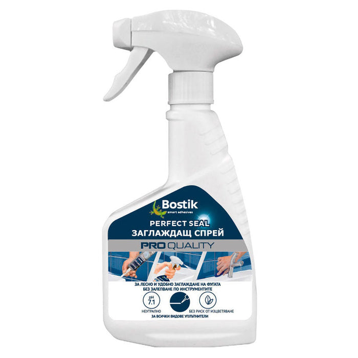 SPRAY FOR SMOOTHING BOSTIK SEALANTS AND SILICONES - Чистители за пяна<<<Уплътнители и фуги<<<Строителни