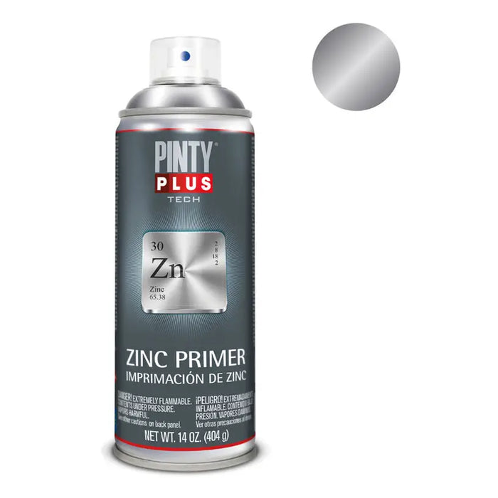 SPRAY PRIMER ZINC 400 ML PINTY PLUS - Спрей бои<<<Бои за метал и дърво<<<Бои и лакове<<<Praktiker