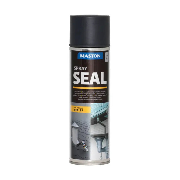 SPRAY SEALANT BLACK 500 ML MASTON - Спрей бои<<<Бои за метал и дърво<<<Бои и лакове<<<Praktiker