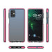 Spring Case clear TPU gel protective cover with colorful frame for Samsung Galaxy M51 yellow - Cell phone cases