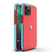 Spring Case clear TPU gel protective cover with colorful frame for iPhone 13 Pro light blue - Cell phone cases