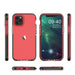 Spring Case clear TPU gel protective cover with colorful frame for iPhone 12 mini dark blue - Cell phone cases