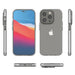 Spring Case case for iPhone 14 Pro silicone case with a frame black - Cell phone cases and covers<<<HurtelXML