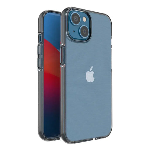 Spring Case case for iPhone 14 silicone case with a frame black - Cell phone cases and covers<<<HurtelXML