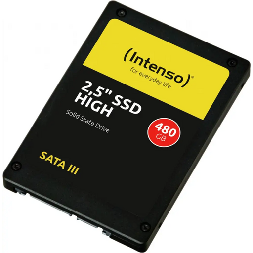 SSD drive Intenso 2.5 480GB SATA III - Хард дискове<<<Периферия<<<Компютри и периферия<<<TechMart&&&Компютър Мрежи и