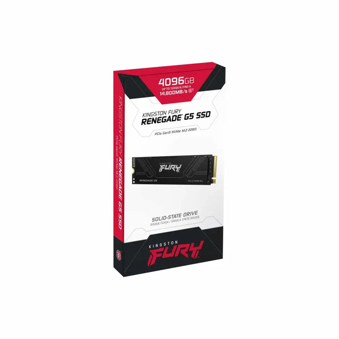 SSD Kingston Fury Renegade G5 NVMe M.2 PCIe 5.0 - 4096GB - Вътрешни SSD<<<HDD и SSD<<<Компоненти<<<ALSO&&&Solid State