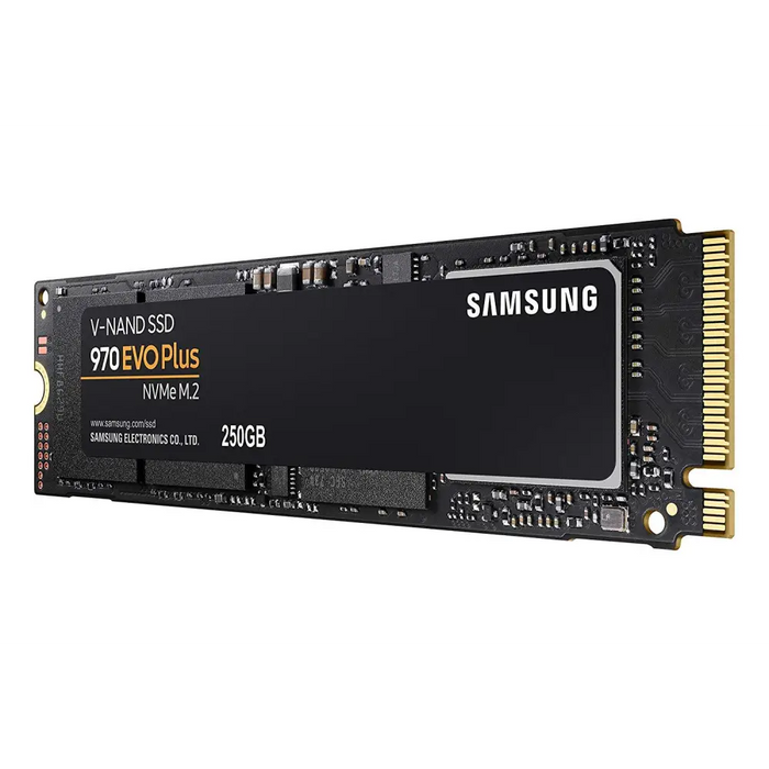 SSD SAMSUNG 970 EVO Plus 250GB M.2 Type 2280 MZ-V7S250BW - Вътрешни SSD M.2 PCIe<<<SAMSUNG памети SSD и