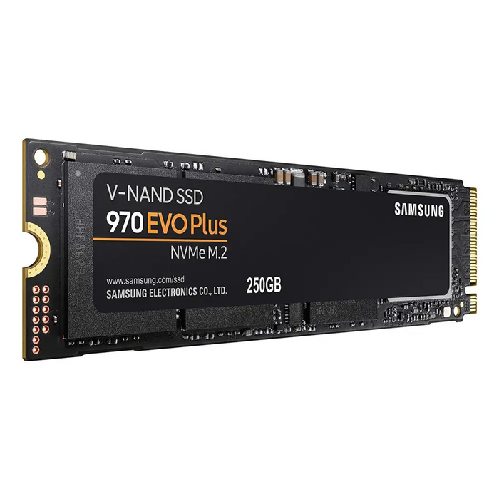 SSD SAMSUNG 970 EVO Plus 250GB M.2 Type 2280 MZ-V7S250BW - Вътрешни SSD M.2 PCIe<<<SAMSUNG памети SSD и