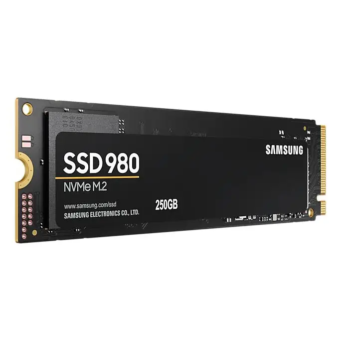 SSD SAMSUNG 980 M.2 Type 2280 250GB PCIe Gen3x4 NVMe MZ-V8V250BW - Вътрешни SSD M.2 PCIe<<<SAMSUNG памети SSD и