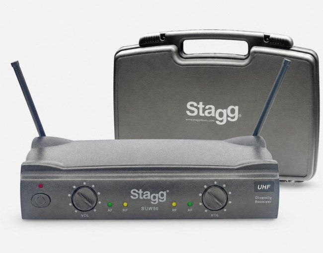 Stagg SUW 50 MM FH EU Wireless UHF system Black