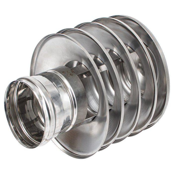 STAINLESS STEEL PAGODA F130MM KAMININOX - Допълнително оборудване<<<Отопление Охлаждане и Вик<<<Praktiker