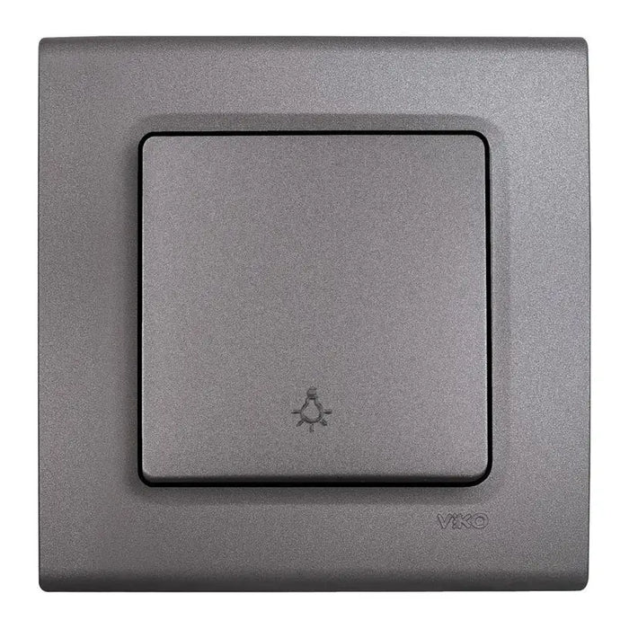 STAIRCASE KEY GRAY VIKO BY PANASONIC Linnera Life - Ключове и контакти<<<Електроматериали<<<Praktiker&&&Ключове и