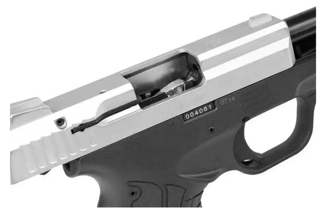 STALKER M906 BAS alarm signal pistol, calibre .22 Long Blank (6 mm), chrome flash