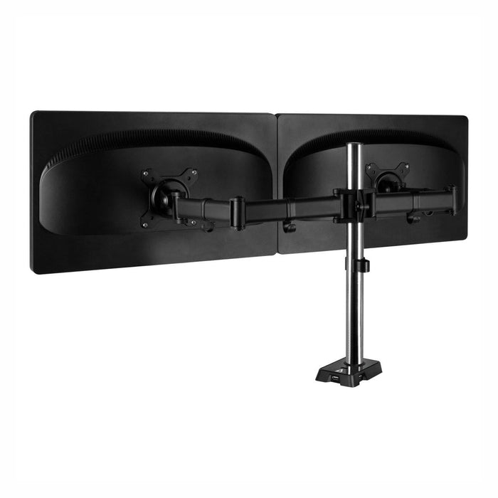 Stand for 2 desk monitors ARCTIC Z2 (gen.3) Adjustable 34’’ 15 kg 4 x USB 2.0 Black - Стойки за монитори<<<Монитори и