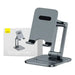 Stand holder Baseus Biaxial for phone (grey) - Bases and stands<<<stands<<<tripods<<<Selfie sticks<<<GSM