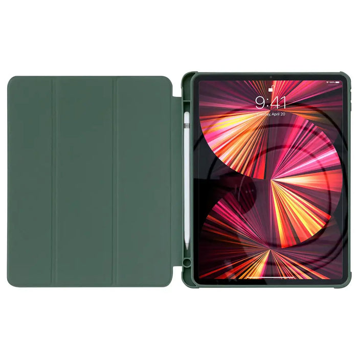 Stand Tablet Case Smart Cover case for iPad mini 2021 with stand function green - Cell phone cases