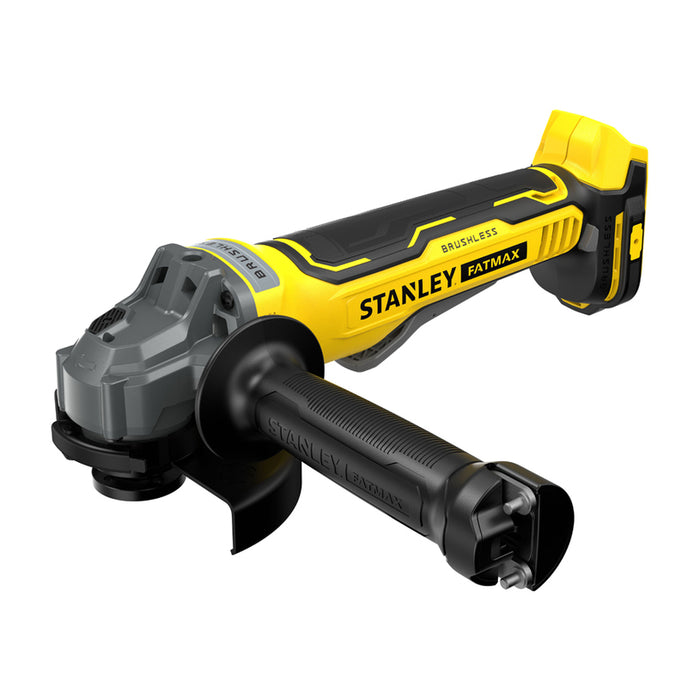 CORDLESS BRUSHLESS ANGLE GRINDER STANLEY SFMCG700B-XJ 18 V, WITHOUT BATTERY AND CHARGER, 125 mm