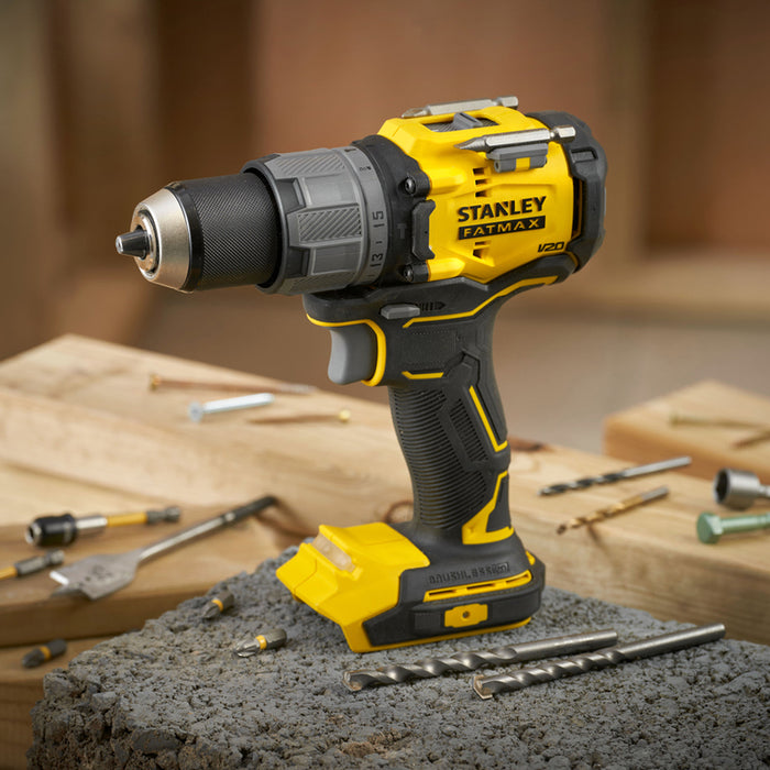 CORDLESS BRUSHLESS IMPACT DRILL STANLEY SFMCD726D2K-QW 18 V, 80.00 nm, NUMBER OF BATTERIES 2, 2.00 Ah, CASE