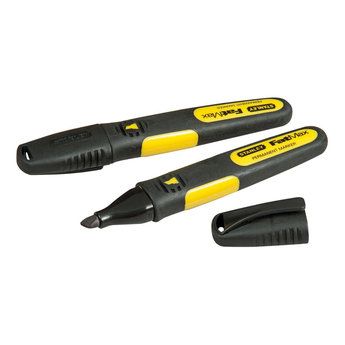 PERMANENT MARKER BLACK 2 PACK STANLEY 0-47-314
