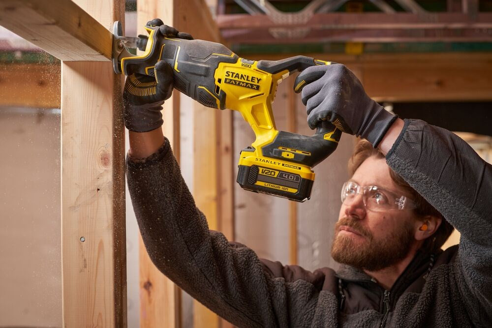Stanley Fatmax SFMCS311B Reciprocating saw 18 V black, yellow