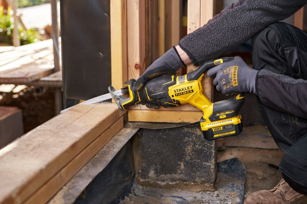 Stanley Fatmax SFMCS311B Reciprocating saw 18 V black, yellow
