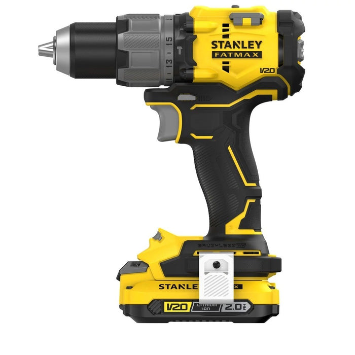 CORDLESS BRUSHLESS IMPACT DRILL STANLEY SFMCD726D2K-QW 18 V, 80.00 nm, NUMBER OF BATTERIES 2, 2.00 Ah, CASE